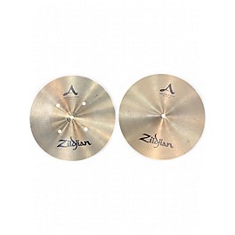 Used Zildjian 14in Quick Beat Hi Hat Pair Cymbal