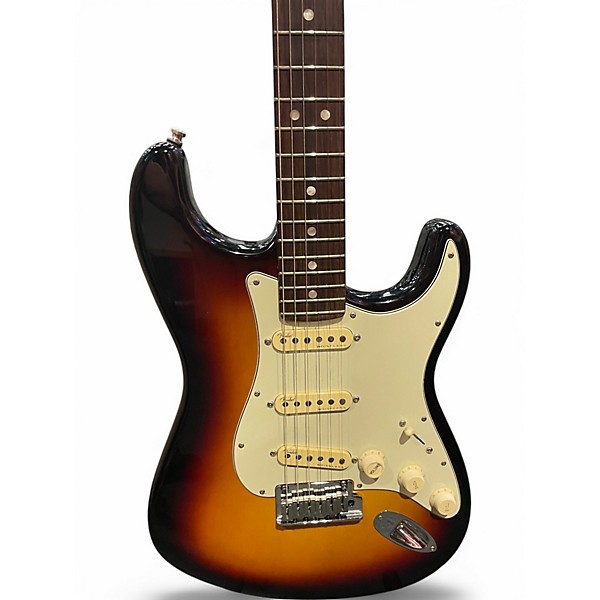 Used 2023 Fender American Ultra Stratocaster Ultraburst Solid Body Electric Guitar