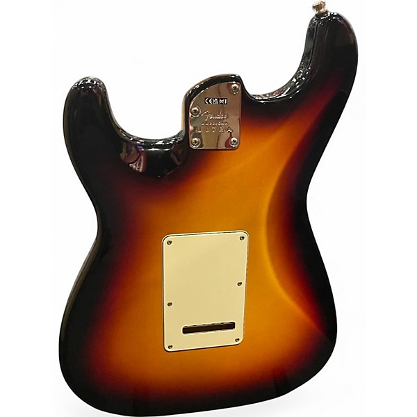 Used 2023 Fender American Ultra Stratocaster Ultraburst Solid Body Electric Guitar
