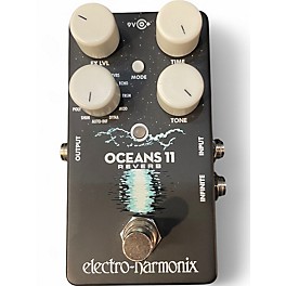 Used Electro-Harmonix Oceans 11  Reverb Effect Pedal