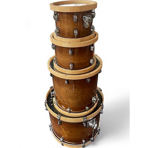 Used TAMA 4 Piece SLP Antique Burst Drum Kit