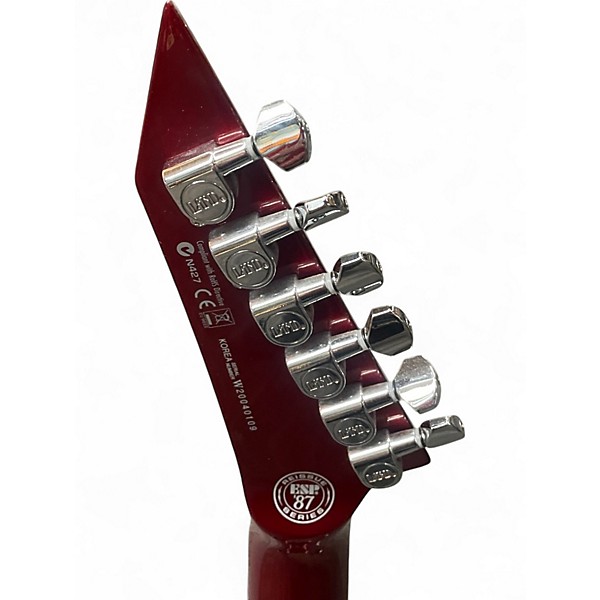 Used ESP ESP M1 Custom '87 Red Solid Body Electric Guitar