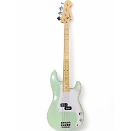 Used Squier Affinity Precision Bass Seafoam Green Electric Bass Guitar