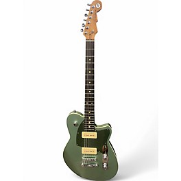 Used Reverend Charger 290 Metallic Alpine Solid Body Electric Guitar