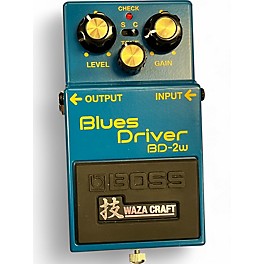 Used BOSS BD2W Blues Driver Waza Craft Effect Pedal
