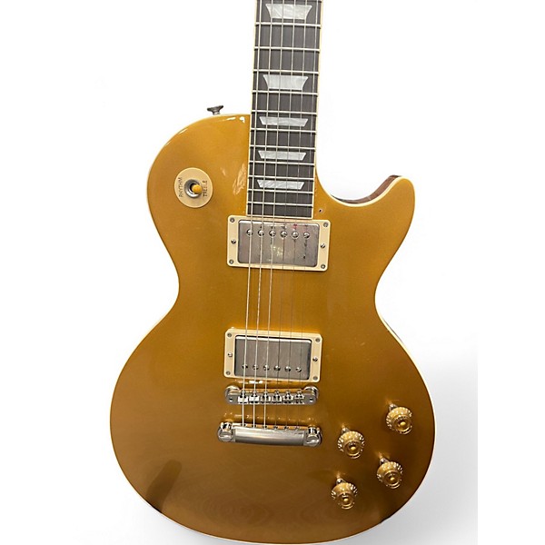 Used 2021 Gibson Les Paul Standard Gold Top Solid Body Electric Guitar