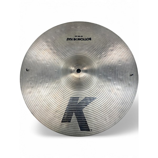 Used Zildjian 14in K Hi Hat Pair Cymbal