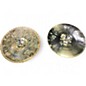 Used Zildjian 14.25in A Mastersound Hi Hat Pair Cymbal