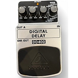 Used Behringer DD400 Digital Delay Effect Pedal