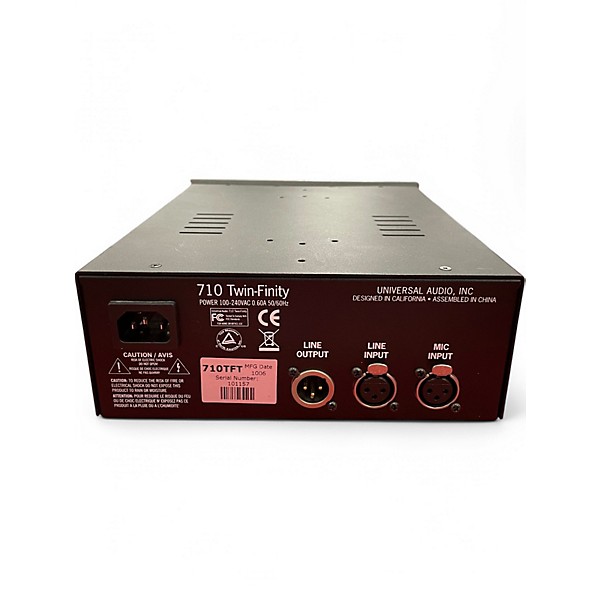 Used Universal Audio 710TF Microphone Preamp