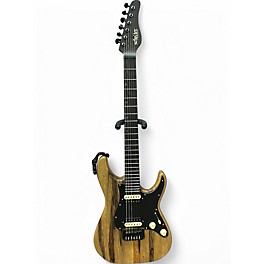 Used Schecter Guitar Research Sun Valley Super Shredder Black Limba Solid Body Electric Guitar