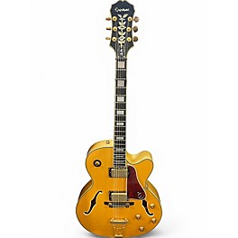 Used Epiphone Joe Pass Emperor Natural Hollow Body Electric Guitar