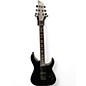 Used Schecter Guitar Research C-1 SLS Elite Evil Twin  Satin Black Solid Body Electric Guitar thumbnail