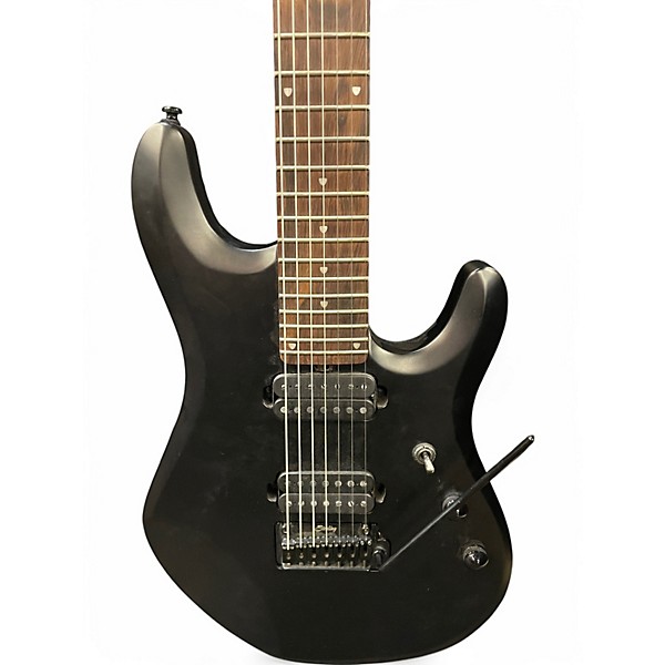 Used Sterling by Music Man JP70 John Petrucci Signature Satin Black Solid Body Electric Guitar