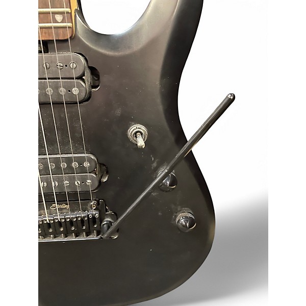 Used Sterling by Music Man JP70 John Petrucci Signature Satin Black Solid Body Electric Guitar