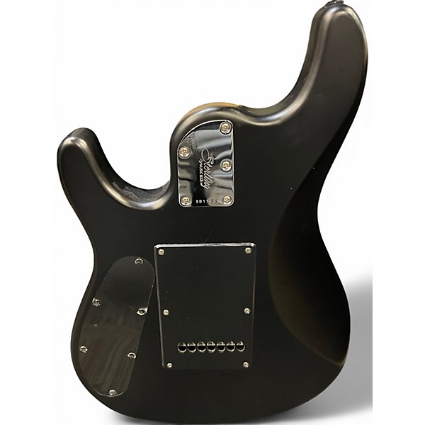 Used Sterling by Music Man JP70 John Petrucci Signature Satin Black Solid Body Electric Guitar