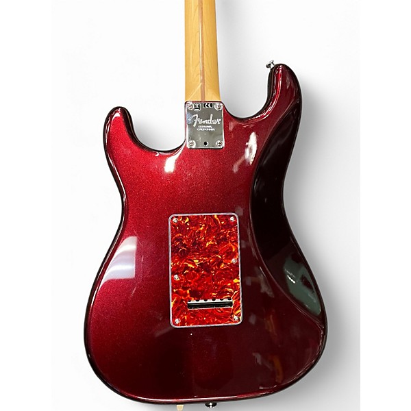 Used Fender American Standard Stratocaster Bordeaux Metallic Solid Body Electric Guitar