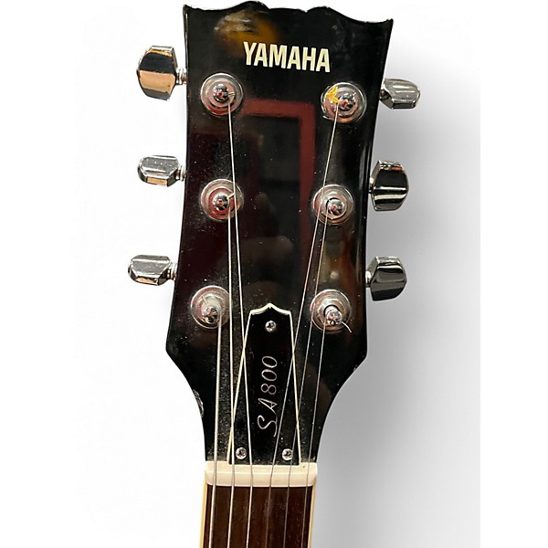 Used Yamaha sa800 Cherry Hollow Body Electric Guitar