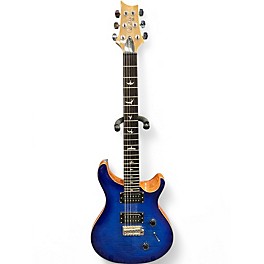 Used PRS SE Custom 24 Blue Solid Body Electric Guitar