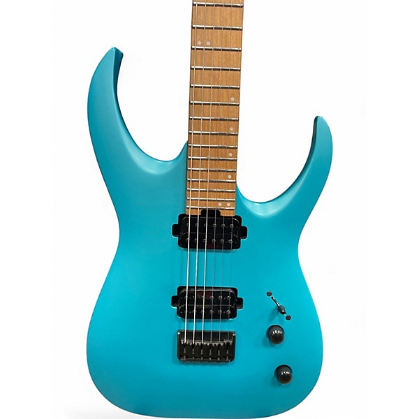 Used Jackson Pro Series Misha Mansoor Signature Juggernaut HT6 Matte Blue Frost Solid Body Electric Guitar