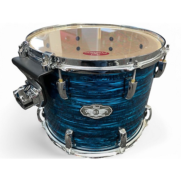 Used Pearl 4 Piece VSX VISION KIT STRATA BLUE Drum Kit