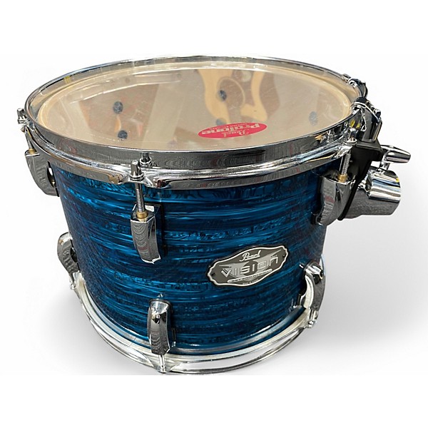 Used Pearl 4 Piece VSX VISION KIT STRATA BLUE Drum Kit STRATA BLUE