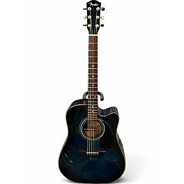 Used Fender DG22CE BLUEBERRY Acoustic Electric Guitar