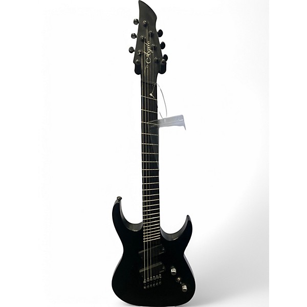 Used Agile Pendulum 7 Black Solid Body Electric Guitar