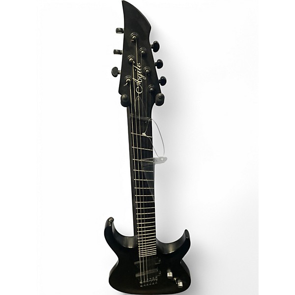 Used Agile Pendulum 7 Black Solid Body Electric Guitar