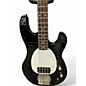 Used Hamer SLAMMER Black and White Electric Bass Guitar