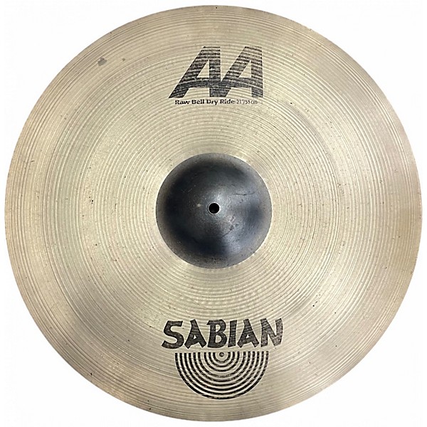 Used SABIAN 21in AA RAW BELL DRY RIDE Cymbal
