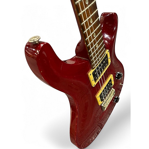 Vintage 1980s PRS McCarty Red Solid Body Electric Guitar