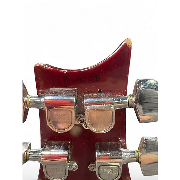 Vintage 1980s PRS McCarty Red Solid Body Electric Guitar