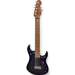 Used Ernie Ball Music Man JP15 7 John Petrucci Signature Purple Nebula Solid Body Electric Guitar