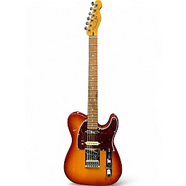 Used Fender Player Plus Nashville Telecaster Cherry Sunburst Solid Body Electric Guitar