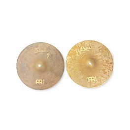 Used MEINL 14in Byzance Vintage Sand Hi Hat Pair Cymbal