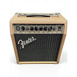 Used Fender Acoustasonic 15 Acoustic Guitar Combo Amp