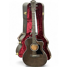 Used Taylor 214CE Deluxe Brown Acoustic Electric Guitar