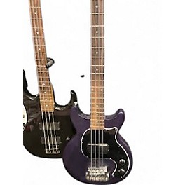 Used Gibson Les Paul Bass Blue Electric Bass Guitar