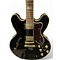 Used Epiphone Sheraton II Black Hollow Body Electric Guitar
