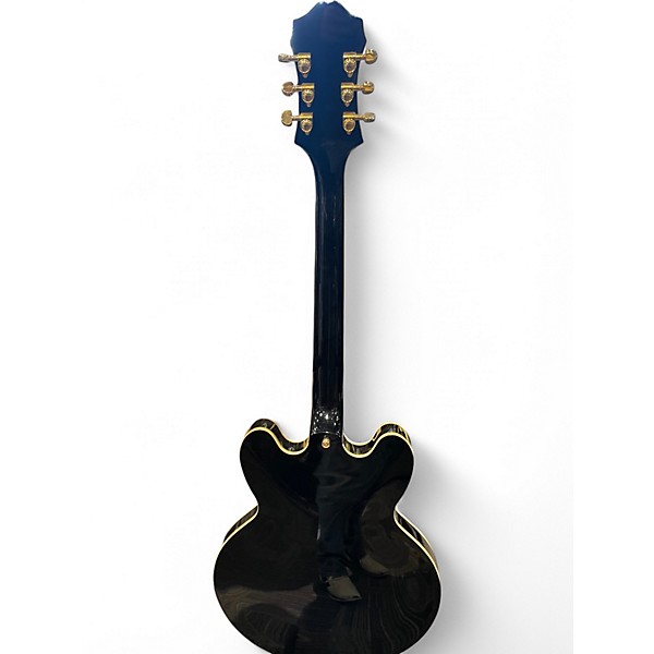 Used Epiphone Sheraton II Black Hollow Body Electric Guitar