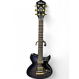 Used Washburn WI64DL Blue Burst Solid Body Electric Guitar