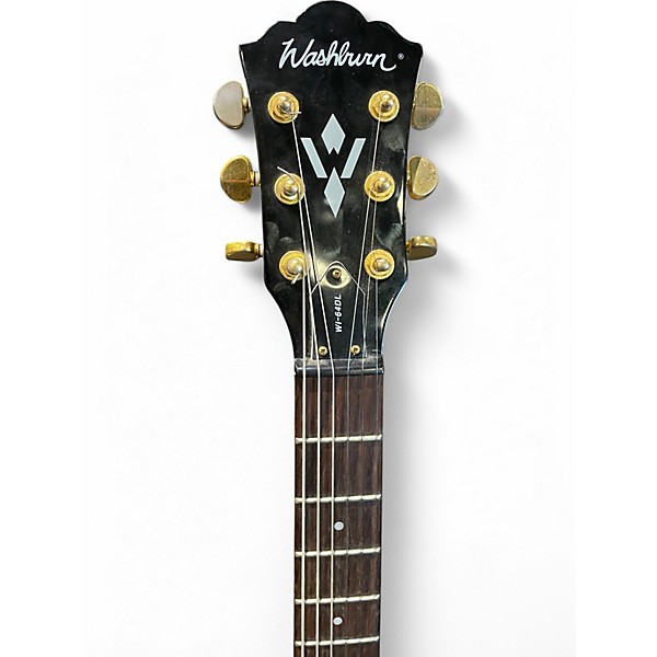 Used Washburn WI64DL Blue Burst Solid Body Electric Guitar