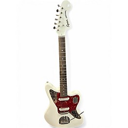 Used Squier CLASSIC VIBE 60S JAGUAR Olympic White Solid Body Electric Guitar