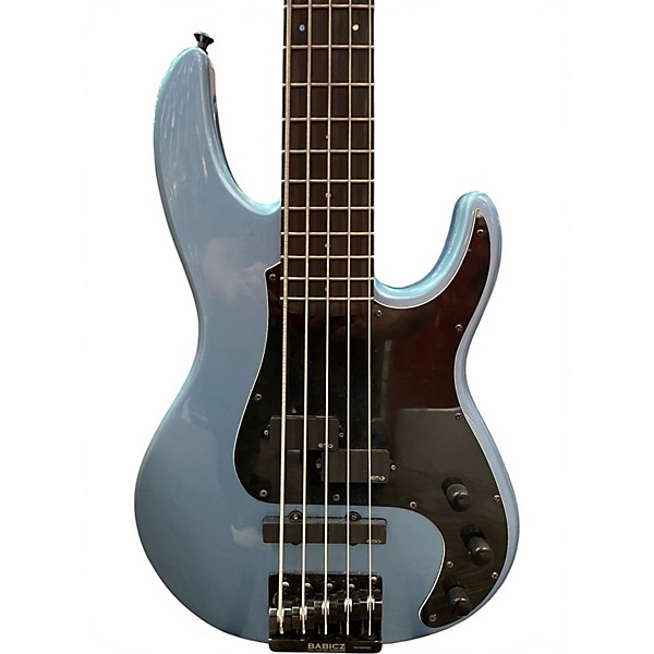 Used ESP LTD AP5 Blue Electric Bass Guitar