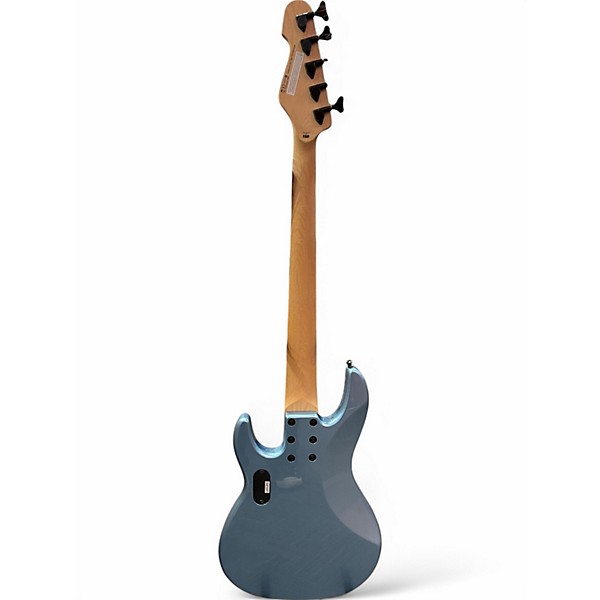 Used ESP LTD AP5 Blue Electric Bass Guitar