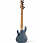 Used ESP LTD AP5 Blue Electric Bass Guitar