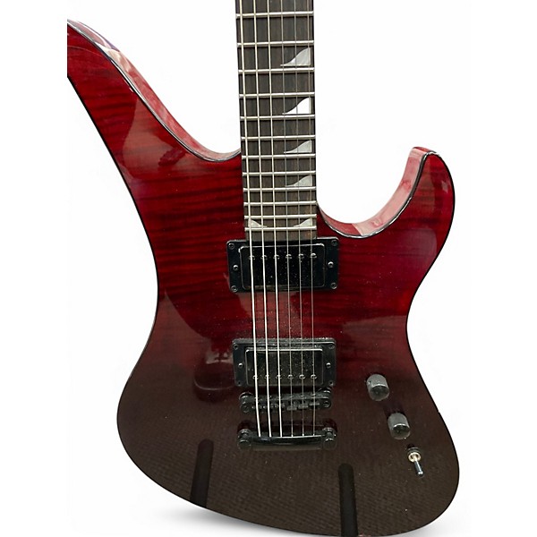 Used Schecter Guitar Research AVENGER STANDARD Crimson Red Trans Solid Body Electric Guitar