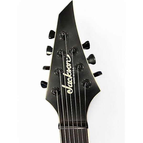 Used 2015 Jackson  USA SERIES MISHA MANSOOR SATIN BLACK Solid Body Electric Guitar