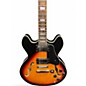 Used Firefly FF338 3 Color Sunburst Hollow Body Electric Guitar